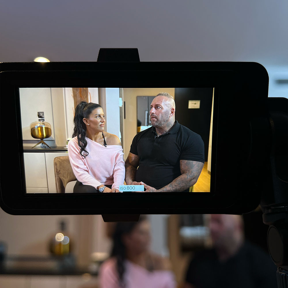 VOX Wo die Liebe hinfällt Michael Harmata Kameramann Dreharbeiten Reportage Dokumentation Fernsehen Sony FX 6