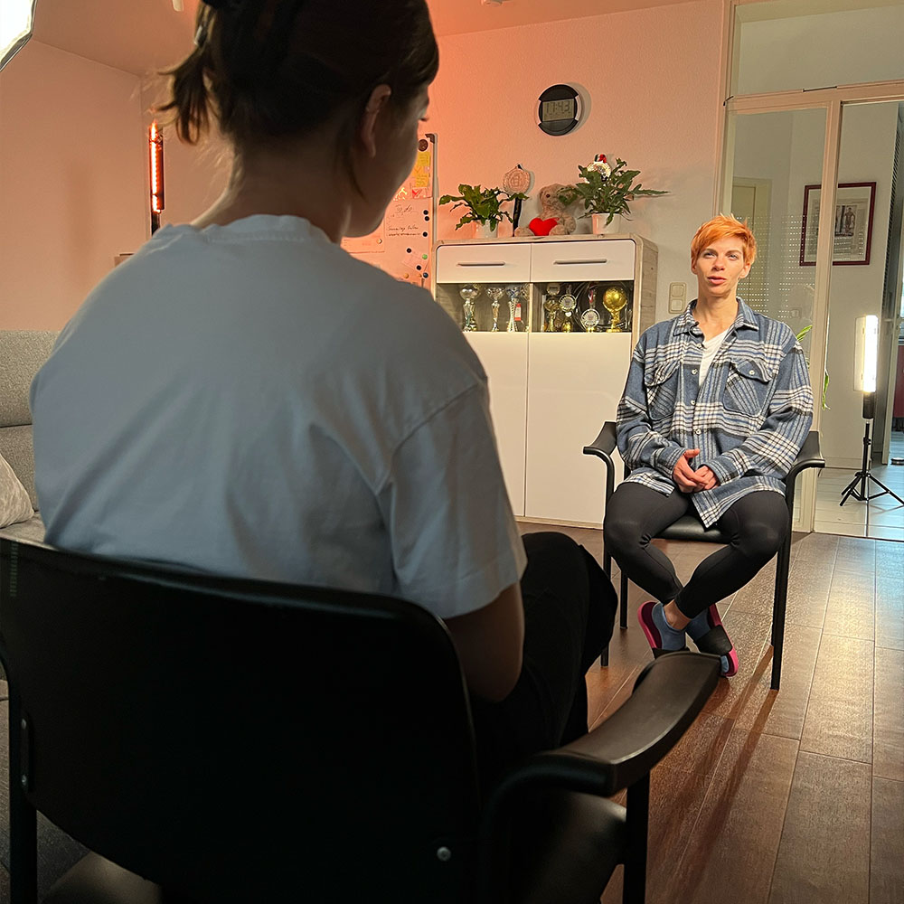 VOX Wo die Liebe hinfällt Michael Harmata Kameramann Dreharbeiten Reportage Dokumentation Fernsehen Sony FX 6