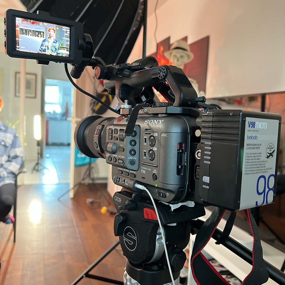 VOX Wo die Liebe hinfällt Michael Harmata Kameramann Dreharbeiten Reportage Dokumentation Fernsehen Sony FX 6